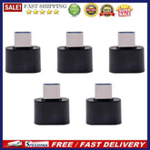 1/5pcs Type-C USB 2.0 OTG Adapter USB C Male to USB Female Converter Splitter